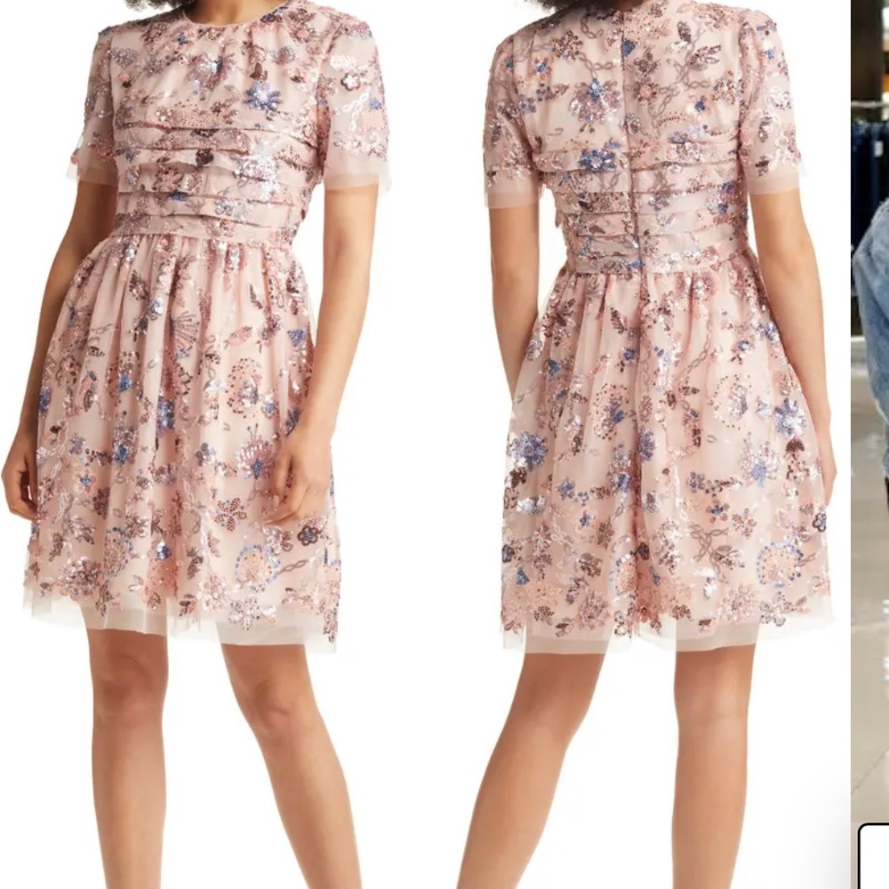 Rachel Parcell embroidered Tulle Dress with sequins - Picture 7 of 17